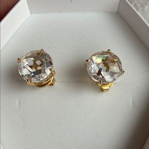 BP Gold and Silver Crystal Earrings